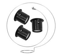 CLISPEED Lupa de Relojero y Joyería Clip, Lentes de Vidrio para Reparación, Aumento 5x-15x, 4 Piezas, Herramienta Precisa para Relojes y Trabajos Detallados