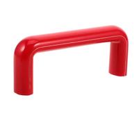 CLISPEED Manija de Tracción de Baquelita Roja en Forma de U para Horno y Equipos Industriales, Resistente Centro de Orificios 120 MM y Montaje Sencillo