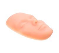 CLISPEED Maniquí Modelo de Entrenamiento para Ojos y Labios de Silicona Realista Textura Lifelike para Práctica de Maquillaje Facial en Sesiones de Formación