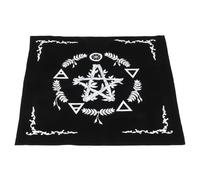 CLISPEED Mantel para Tarot de Marsella de Tela de Pelusa Cómoda y Decorativa para Lectura de Cartas en Juegos de Adivinación y Ornamento de Escritorio