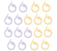 CLISPEED Marcadores de Puntada para Crochet y Tejido 20 Piezas de Plástico Colorido para Manualidades Diy, Anillos de Puntada Ligeros y Prácticos para Bufandas, Gorros y Proyectos
