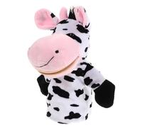 CLISPEED Marionetas de Mano de Animales de Peluche Marionetas de Granja Suaves y Lindas para Contar Cuentos con Boca Móvil para Actividades Preescolares Casa o Escuela