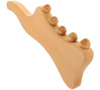 CLISPEED Masaje Salud De Madera De Haya Tabla De Masaje Manual Para Adultos Herramienta De Guasha Para Rostro Uso Casa o Viajes