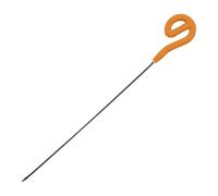 CLISPEED Maza para Gong de Meditación Portátil con Diseño Natural de Océano en Color Naranja, Mango Flexible y Cabeza Firme para Relajación en Meditación Grupal al Aire Libre