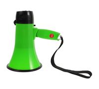 CLISPEED Megáfono Portátil Altavoz con Asa con Grabación de 240 Segundos de 25 W Material Abs Adecuado para Eventos al Aire Libre y Mercados