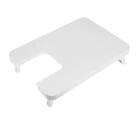 CLISPEED Mesa Extensible para Máquina de Coser 505A y 705 Superficie Amplia de Plástico ABS Resistente Ranura para Mangas Plataforma para Máquina de Coser Eléctrica Doméstica Accesorio