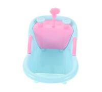 CLISPEED Mini Bañera para Casa De Muñecas Bañera De Juguete Miniatura para Muñecas para Modelos De Baños Juguete Infantil De Simulación Miniatura para Colección