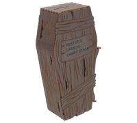CLISPEED Mini Caja Ataúd para Halloween Caja para Dulces y Recuerdos Decoración Elegante y Espeluznante para Mesa de Fiesta Temática Soporte Práctico para Golosinas Eventos Festivos