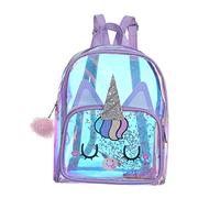 CLISPEED Mochila Infantil de Dibujos Animados con Diseño de Unicornio Mochila Escolar para Niñas para Kindergarten y Actividades al Aire Gran Capacidad y Color