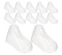 CLISPEED Modelos de Pies de Ñiño para Exhibición de Zapatos y Calcetines Tamaño 9cm 20 Piezas de Pvc Resistentes en Tiendas o Familia