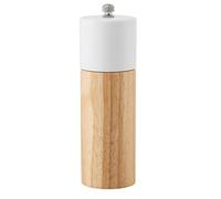CLISPEED Molinillo de Pimienta para Moler Pimienta de 6 Pulgadas Manual de Madera y Goma, Utensilio Multifuncional No Retiene Aroma Natural en Cocina