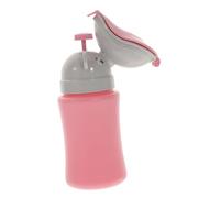 CLISPEED Orinal Portátil Para Coche Diseño Niña Botella Sanitaria Sin Fugas Ligero Para Viajes y Emergencias Infantiles
