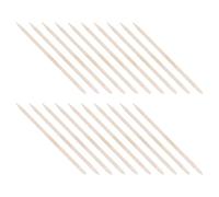 CLISPEED Palitos de Madera de Naranjo para Manicura 150 Piezas Empujador de Cutículas Doble Punta Herramienta Profesional para Cuidado de Uñas Removedor Suave de Piel Muerta Kit