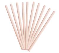 CLISPEED Palitos de Ritmo de Madera para 10 Piezas 30x1,2 Cm, Palillos Musicales de Percusión Bordes Redondeados para Aula Educativa y Juegos Infantiles