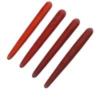 CLISPEED Palos de Masaje de Madera de 4 Piezas, Herramienta Manual de Acupresión y Puntos Gatillo, Compactos y Ligeros para Cuidado Piel, Uso Doméstico y Terapias de Relajación