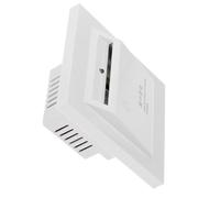 CLISPEED Panel Interruptor Tarjeta Hotel con Temporizador Ahorro Energía Superficie Blanca Compatible con Suministro Eléctrico Habitación Seguro y Práctico para Alojamientos