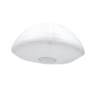 CLISPEED Pantalla Lámpara Colgante Blanca Simple para Techo Sombra Decorativa Reutilizable para Dormitorio y Salón Accesorio Ligero y Fácil de Instalar