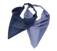 CLISPEED Pañuelos Cabeza Triangulares 2 Piezas, Diademas Elásticas de Tela Chiffon, Color Liso, para Mujer, Uso Casual y Formal, Diseño Ligero y Cómodo, Estilo Vintage Moderno