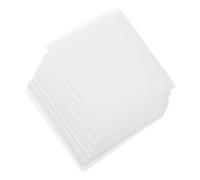 CLISPEED Papel de Pesaje Antiadherente para Balanzas Industriales, Papel de Celulosa Fina y Resistente para Mediciones Precisas en Laboratorio, Paquete de 500 Hojas