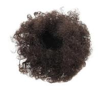 CLISPEED Paquete De Peluca De Coleta Africana Con Cordón De Cabello Humano Para Mujeres Negras Extensión De Coleta Rápida y Rizada Para Trenza Con Cuentas