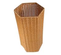 CLISPEED Paragüero de Plástico para Interior Soporte para Guardar Paraguas Diseño de Ratán Artificial Organizador Decorativo para Entrada de Casa Uso Multifuncional 1