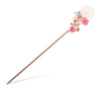 CLISPEED Paso de Jade Vintage para Cabello Estilo Chino Horquilla Ligera Elegante para Bodas Fiestas y Diario