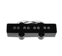 CLISPEED Pastilla Estilo Jb de Bobina Abierta, Recambio para Guitarra Eléctrica, Accesorio para Mástil, Tono Resonante y Reducción de Ruido, Color Negro, Compatible con Múltiples Modelos