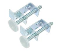 CLISPEED Patas Ajustables para Armario Soporte para Muebles Pie Nivelador Material Resistente Ajuste 2 Piezas