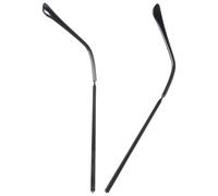 CLISPEED Patillas Metálicas de Repuesto para Gafas de Brazos Resistentes y para Monturas Compatibles con Gafas de Sol y Graduadas Accesorio Duradero Negro