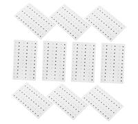 CLISPEED Pegatinas de Lunares para Mujeres 10 Unidades Tamaño 5,7x9,7 Cm Adhesivas Faciales Reutilizables Maquillaje Halloween Fiesta y Festivales