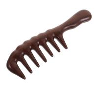 CLISPEED Peine de Masaje de Madera de Sándalo para Cabello y Cabelludo Peine de Peinar para Pelo y Grueso Masajeador Portátil para Relajación y Estimulación de Puntos de Acupuntura