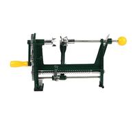 CLISPEED Pelador de Frutas Manual Giratorio para Naranjas y Patatas Máquina Pelar Profesional con Base Resistente para Cortar Tiras y Pelar Cítricos y Verduras Eficientemente