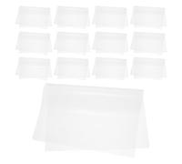 CLISPEED Películas de Laminación Térmica A4 5 Micras 100 Hojas Transparentes para Protección de Documentos Fotos y Tarjetas Funda Plástica Resistente para Plastificar Papel y Tarjetas