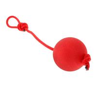 CLISPEED Pelota De Goma Resistente a Mordeduras Cuerda, Balón Elástico Sólido Grande 7 Cm para Entrenamiento y Juegos Al Aire Libre, Juguete Interactivo para Cachorros Perros