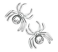 CLISPEED Pendientes de Araña Pequeños y Ligeros de Plata 925 para Mujer, Joyas de Insecto Realistas, Accesorios Diarios Fiestas, Diseño Detallado y Cómodo para Uso Prolongado