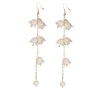 CLISPEED Pendientes de de Campana para Mujeres Aretes Colgantes Elegantes Joyería de Declaración Perfectos para y Ocasiones Especiales