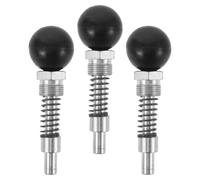 CLISPEED Perilla de Resorte para Pasador de Tracción de Gimnasio M20*10L110Mm 3 Unidades Pasador de Liberación Rápida para Equipo de Fitness Compatible Máquinas de Pesas Accesorio para