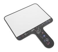 CLISPEED Pizarra Magnética Pequeña Borrable Portátil Tablero Manual para Escritura Puntuación y Respuestas Material Resistente y Seguro para Aula y Oficina