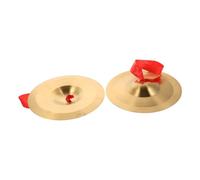 CLISPEED Platillos de Dedo de Aleación para Adultos Instrumento de Percusión Versátil con Sonido Brillante para Educación Musical y Baile