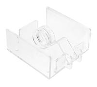 CLISPEED Porta Servilletas Transparente de Acrílico para Caja de Pañuelos Horizontal Soporte Decorativo para Mesa Baño Cocina Restaurante Bar
