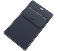 CLISPEED Protector de Bolsillo de Cuero Azul Organizador Compacto para Bolígrafos Lápices y Tarjetas Portalápices Multipropósito para Camisas Batas de Laboratorio y Pantalones