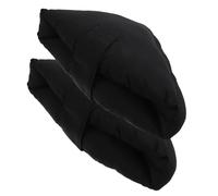 CLISPEED Protector Talón Elástico y Cojín Antiescaras para Hogar Almohadilla Cómoda y Transpirable para Cuidar Pies y Evitar Rozaduras Negro