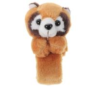CLISPEED Pulseras de Peluche de Mapache para Niños, Tamaño Compacto, Material Flexible y Duradero, Pulseras de Bofetadas de Animales, Ideales para Fiestas de Cumpleaños y Disfraces