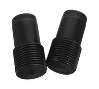 CLISPEED Punta Roscada de Plástico para Varilla Telescópica, 2 Piezas, Diseño Multifuncional y Uso Flexible para Herramientas de Limpieza y Postes Metálicos