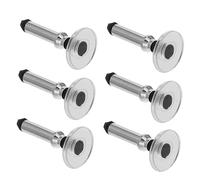 CLISPEED Puntas de Lápiz Capacitivo Redondas de Silicona para Lápices Ópticos 6 Piezas para Pantalla Táctil, Tableta y Smartphone, Recambio Preciso para Dibujo y Escritura Digital, Uso