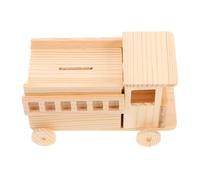 CLISPEED Puzzle de Madera para Camión de DIY de Madera para Educativo para Desarrollar Creatividad