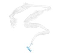 CLISPEED Red para Globos de Fiesta Grande de Plástico Resistente 500 Globos Red Techo Kit para Soltar al Aire en Eventos y Celebraciones