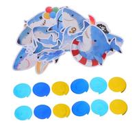 CLISPEED Remolinos Colgantes De Animales Marinos Remolinos Colgantes Bajo El Mar Decoraciones para Fiestas con Temática Oceánica Serpentinas para Fiestas Marinas