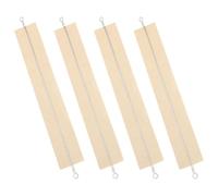 CLISPEED Repuestos para Máquina Selladora Manual 4 Tiras Calefactoras Térmicas para Sellado al Vacío de Bolsas Plásticas en Procesos de Embalaje y Conservación