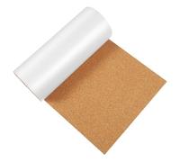 CLISPEED Rollo de Corcho Autoadhesivo 600x300x1 Mm para Pared, Lámina de Corcho Gruesa Respaldo Adhesivo, Tablón de Anuncios para Manualidades, Oficina y Decoración del Hogar